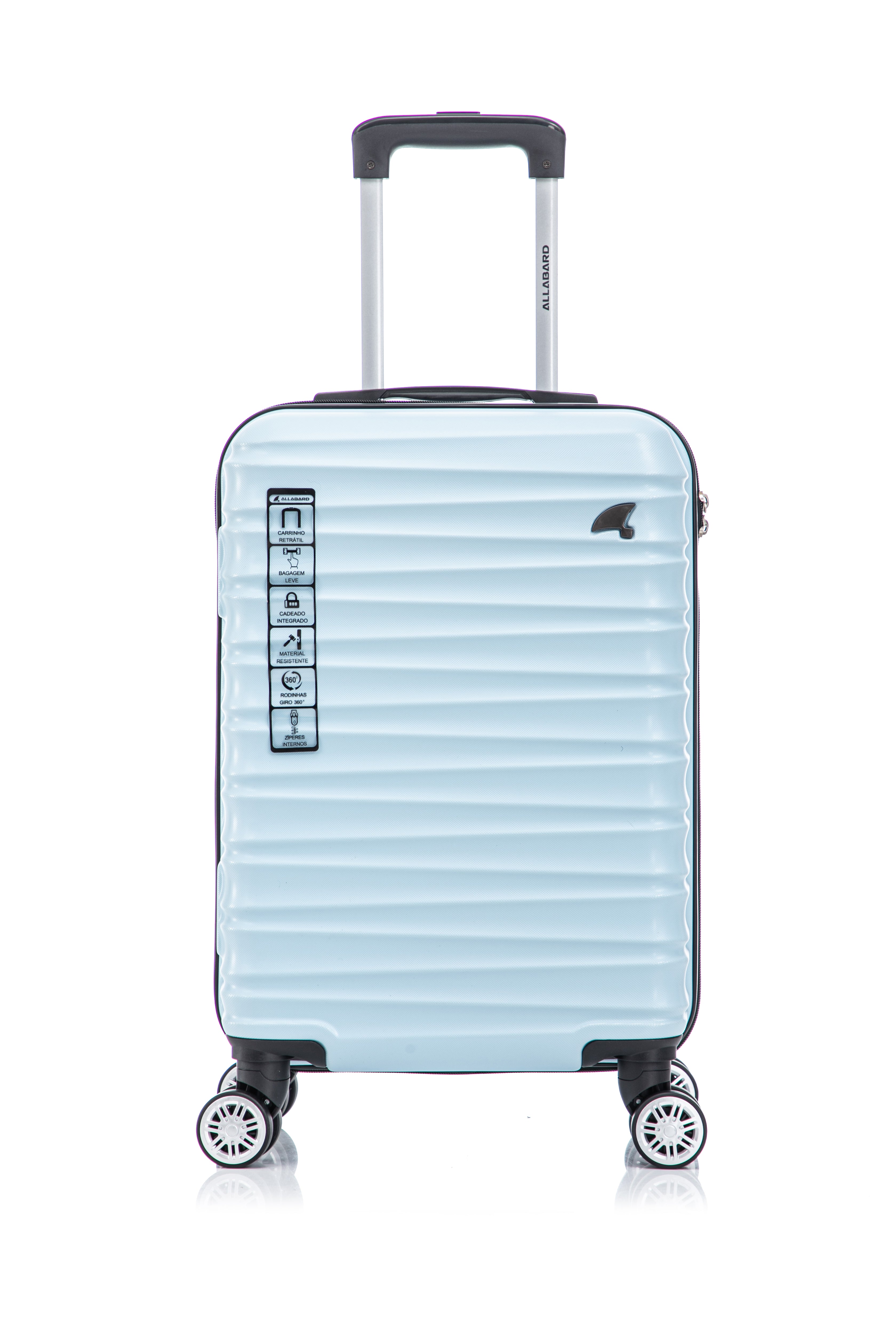 Mala de Viagem 23kg Pisa Azul/Blue - Casco ABS Premium