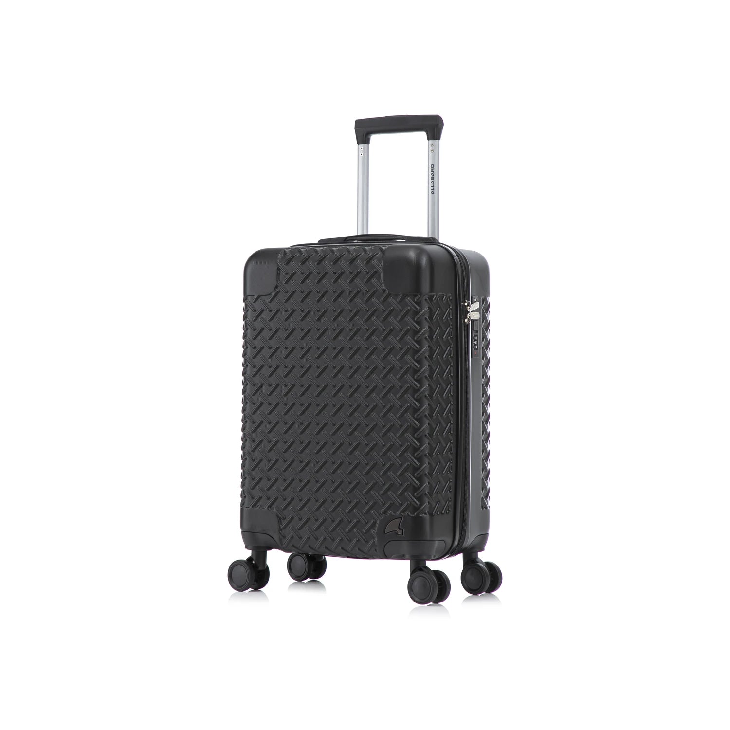 Mala de Bordo 8kg Cargo 18" Preto/Black - Casco ABS Premium com Rodas Removíveis | Allabard