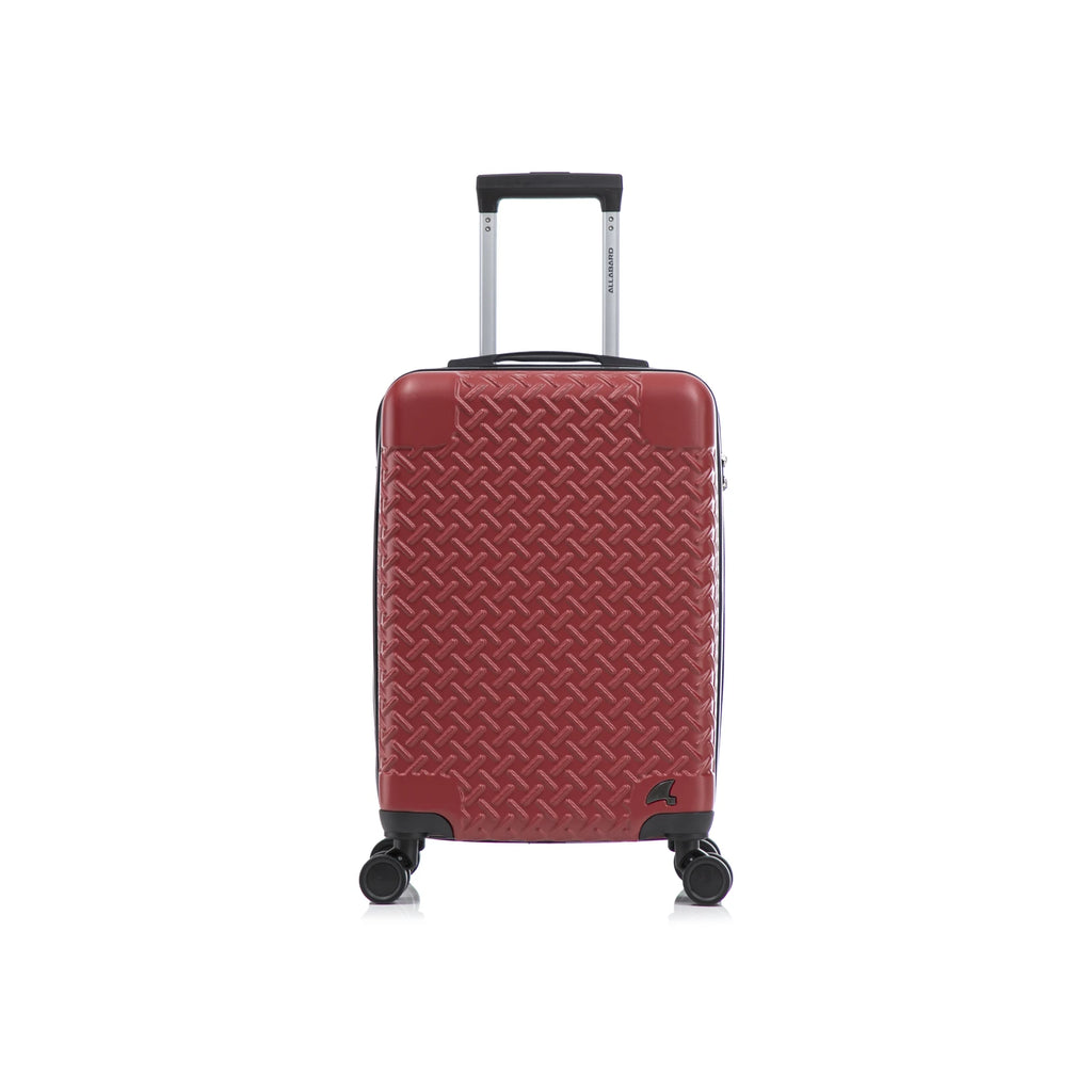 Mala de Bordo 10kg Cargo 20" Vermelho Vinho/Wine Red - Casco ABS Premium | Allabard
